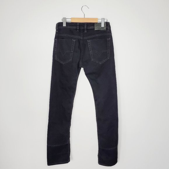 DIESEL Viker-R-Box Black Straight Jeans - Picture 4 of 9